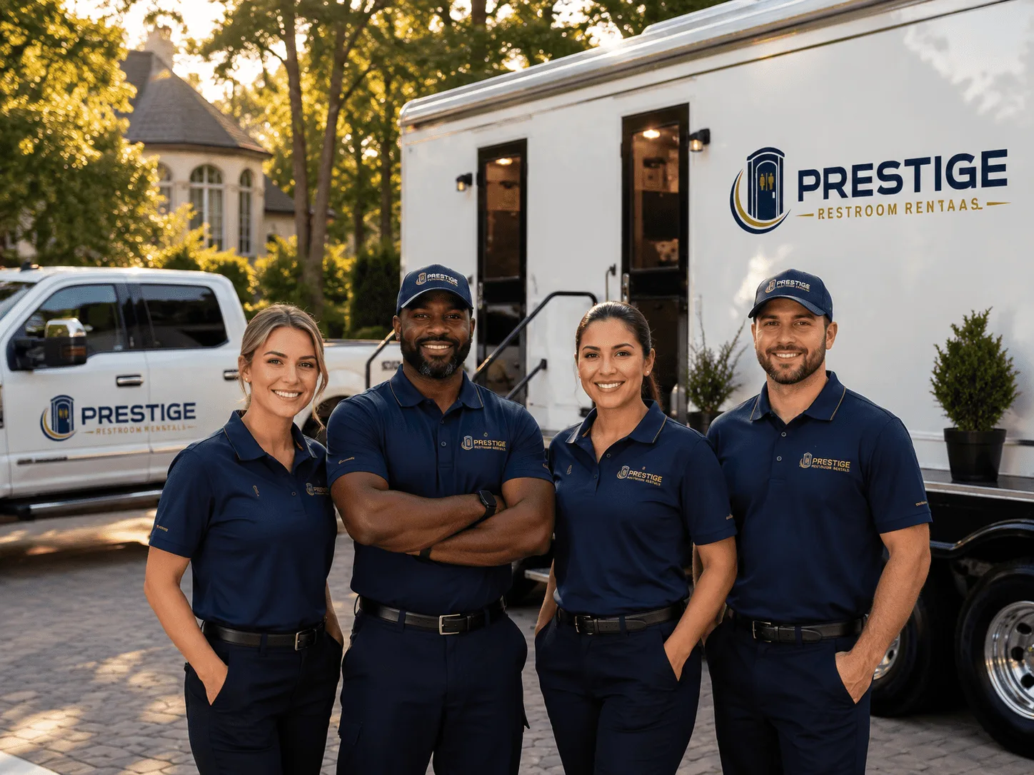 Trusted Luxury Portable Restrooms company in Henriette, MN